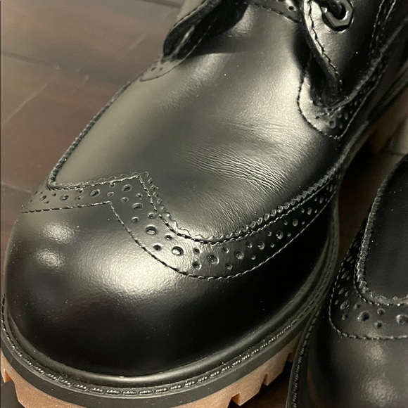Timberland 6” Premium Brogue Boots new black Men’s Size 9 - Picture 7 of 14
